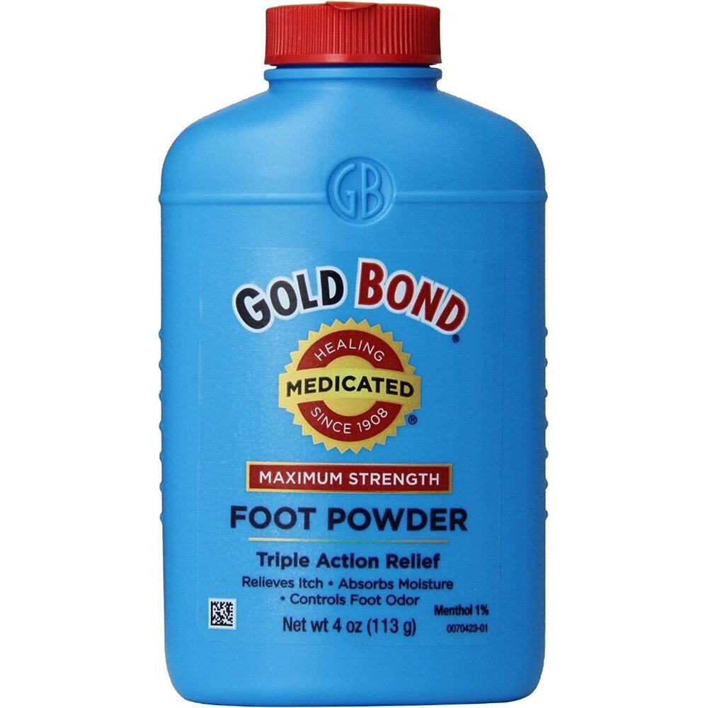 Gold Bond Maximum Strength TALC Foot Powder, 4 Ounce Discontinued